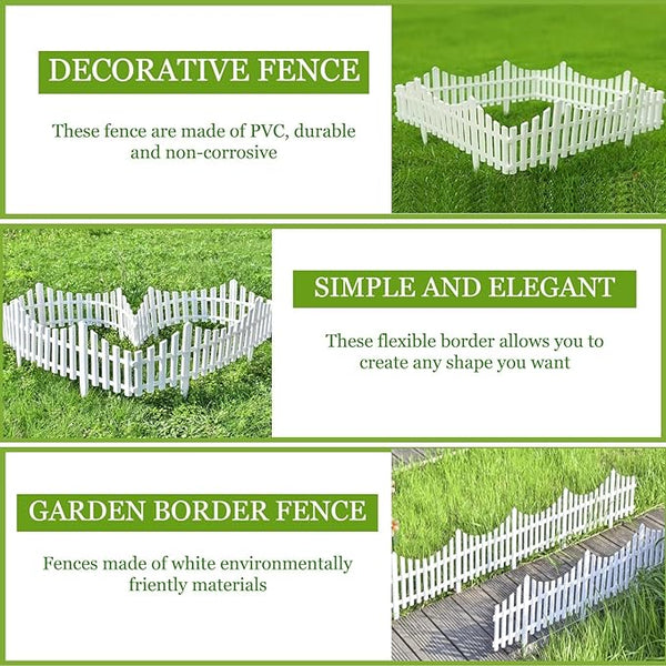Decorative Outdoor Garden Fence (2 Pcs)